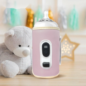 (COD) อุปกรณ์ที่อุ่นขวดนม /เครื่องอุ่นนมแบบพกพาสำหรับทารก ชาร์จยูเอสบี  เชื่อมพาวเวร์อแบงค์/คอมได  เครื่องอุ่นขวดนม พกพาง่าย ปรับอุณหภูมิได้3ระด