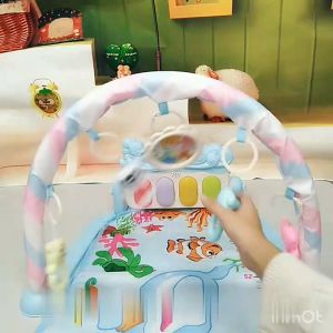 BW-M377 Baby Playgym Karakter Set Musik Piano Mainan Bayi Rattle Toys Playmate / Alas Play Gym