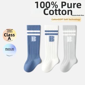 Breathable Cotton Summer Anti-mosquito Infant Knee-high Socks