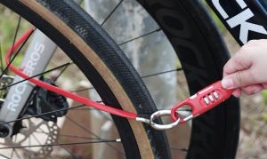 ROCKBROS Portable Password Bicycle Lock 1.5M High Security Anti-theft Locks Safety Bike Chain Lock for Motorcycle Electric E-Bike Accessories