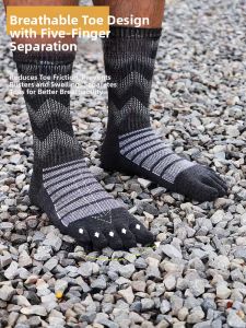 XINPOR | Merino Wool Outdoor Sport Five-finger Socks