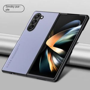 szhaiyu | Premium Leather Phone Case For Samsung Galaxy Z Fold 8 7 6 5 4 Ultra Fold8 Fold7 Fold6 Fold5 5G Hard Plastic Protective Cover