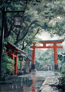 KAYOU | Tự Làm Đường Phố Tokyo Tranh Sơn Dầu Theo Số Lượng Thành Phố Phong Cảnh Canvas Trang Trí Nhà Nghệ Thuật Treo Tường Cho Phòng Khách Món Quà Tốt Nhất Không Khung