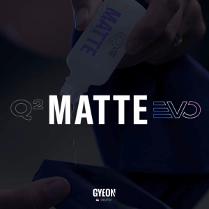 GYEON Q2 Matte EVO 50ml - Unique Automotive Car Care Neutral Finish Satin Matte Paint Hydrophobic SiO2 based Ceramic Coating