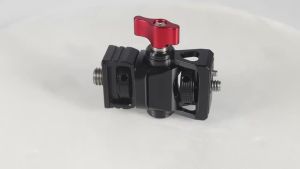 Swivel and Tilt Adjustable Monitor Mount 1/4 3/8 Arri Screw for Tripod Vlog Bracket Mic Light Holder for Gopro Insta360 Action