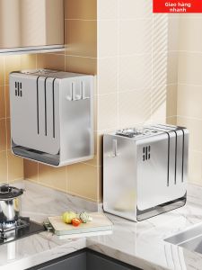 Multifunctional Stainless Steel Kitchen Knife and Chopstick Organizer