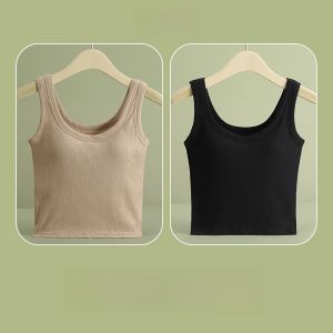 MiiOW | Áo ba lỗ Modal MiiOW dành cho nữ mùa hè Áo ba lỗ một mảnh Đồ lót bên trong Áo khoác ngoài Áo ba lỗ thường ngày Dáng ôm