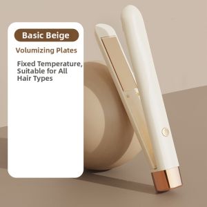 Professional Salon Dual Use Straightening And Curling Iron Negative Ion Hair Styling Tool for Women Students Hairdressing