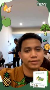 Tiens Fibr-Cellulose Herbal Fat Burner & Digestive Health Drink - Multivitamin Enriched Fiber-Rich Formula Single Pack