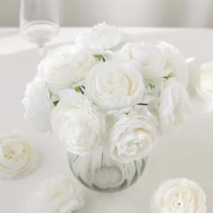 6 Nhân Tạo Hoa Mẫu Đơn Bó Hoa 20CM Lụa Hoa Giả Cho Khu Vườn Nhà Cưới Ngoài Trời Bình Hoa Trang Trí Kỷ Niệm Sinh Nhật
