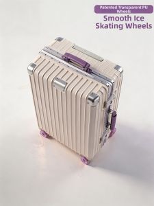 MANLVSHI | Aluminum Frame Luggage Suitcase