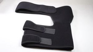 Portable Leg Guard Belt Groin Support Hip Brace Compression Groin Wrap for Thigh Hamstring Anti-Muscle Strain Recovery Black Hip Joint Protector Belt Sciatica Nerve Pain Relief Thigh Compression Brace Arthritis