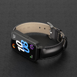 Watchband For Huawei Band 11 10 9 8 Strap For Huawei Band 11 Soft Leather Wristband For Huawei Band 10 Smart Band Repalcement