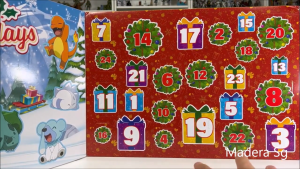 Official Pokémon Deluxe Holiday Advent Calendar | 24 Days of Gifts (Includes a FREE spare battery attached to the packaging box)