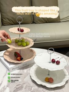 XIAOHUANGLU | Multi-layer Household and Wedding High-end Fruit Platter
