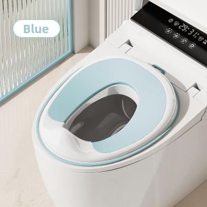 MONLEYTA | Portable Childrens Toilet Seat Ring Boys Girls Anti-splash Universal Baby Toilet Seat Circle Easy To Clean Comfortable Soft PP Material
