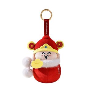 LONGKUI | God of Wealth Stuffed Toy Pendant