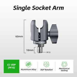 Thanh Kết Nối Xoay Độc Lập FANAUE Cho Xe Đạp & Xe Máy Khớp Cầu 25mm Tương Thích Với Vít M6/M8/M10/M14 Giá Đỡ Định Vị Bằng Hợp Kim Nhôm