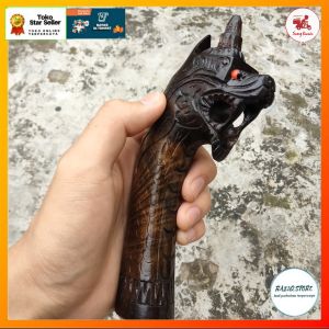 PROMO GAGANG KAYU SONOKELING MOTIF NAGA NATURAL