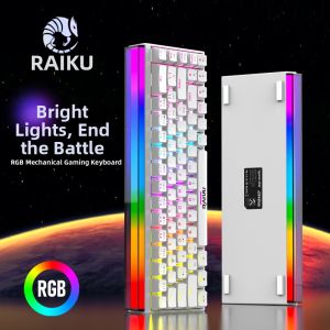 RAIKU | Gaming Mechanical Keyboard 68 Keys RGB Light