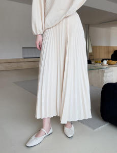 Miyake High-end Pleated Versatile Casual High Draped Soft Pleated Skirt #5233(can match #5232)