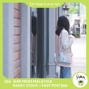 DROPASSIST 1586 High Quality Women Leather Sling Crossbody Shoulder Handbag Bag Wanita Perempuan PU Beg Sandang Tangan