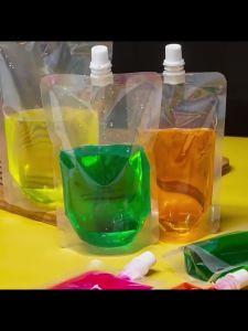 Lotion Packaging Bag Transparent Can Be Reused And Used To Travel Classified Cosmetics Skin Shampoo Squeeze Pouch