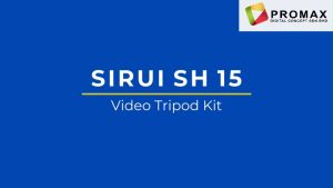Ready Stock!!! Sirui SH15 Aluminum Video Tripod with Fluid Head/ SH-15 tripod 100% Original Sirui Malaysia
