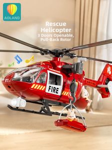 YAOLAN | Police Rescue Helicopter Toy Model