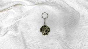 Bandai | Game Dota 2 Immortal Champion Shield Keychain Metal Talisman Aegis of Champions Pendant Keyrings Accessories Gifts