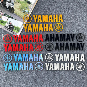 ยามาฮ่าสะท้อนแสงสติ๊กเกอร์โลโก้รูปลอกด้านร่างกายหน้ากระจกบังลมมอเตอร์ไซค์