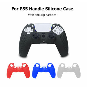 Narsta Non Slip Soft Silicone Case for DualSense Protective Cover Shell for PS 5 PS5 Wireless Controller Accessories