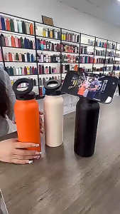 Cốc Giữ Nhiệt Từ Tính Đa Năng Inox 304 Tích Hợp Chân Đế Điện Thoại Xem Phim Livestream Giữ Nhiệt Lâu