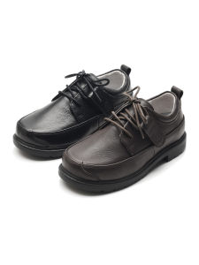 koraro no hana | Black Leather Boy Dress Shoes