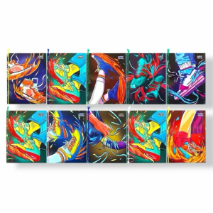 BINLU 10pcs HOTS Yarn Bound Notebook 80 Leaves Set High Quality School Supplies Wholesale Price Bundle of 10 for Students Back to School Essentials Tipid Pack Mura Sulit Gamit sa Eskwela Ready Stock Manila COD Fast Shipping New Arrival