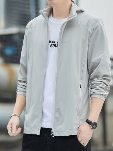 ROMON | Áo chống nắng lụa băng mỏng mùa hè Romon Áo khoác thể thao ngoài trời chống tia UV cho cặp đôi Áo chống nắng dài tay thời trang thành phố