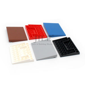 4pcs Moc Building Blocks Slope 10 6x8 Roof 4515 DIY Compatible with Assembles Particles Creative Toys Enlighten Bricks
