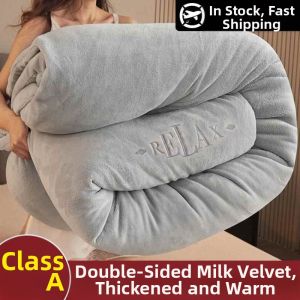 Thick Warm Milk Velvet Winter Quilt