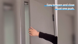 RAISON Magnetic Door Catches Heavy Duty Push to Open Cabinet Catch for Hidden Door Handle Replacement Cabinet Latch