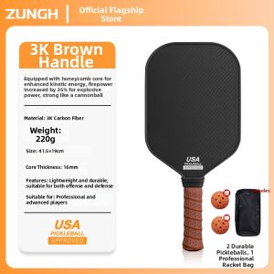 ZUNGH | Professional Carbon Fiber T700 Pickleball Paddle