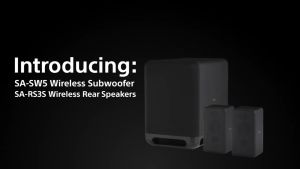 Sony (SA-SW5) 7.1" 300W Additional Wireless Subwoofer for HT-A9/A3000/A5000/A7000