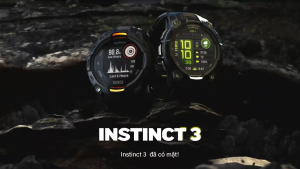 Đồng hồ thông minh Garmin Instinct® 3 – Solar_Mới hàng chính hãng