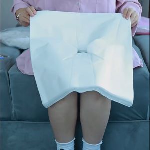 100pcs Disposable Face Hole Table Cover Non-woven Cloth Spa Massage Table Sheets Headrest Pads Beauty Salon Massage Accessories