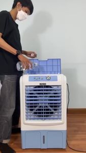 WISSEN Air cooler fan 10/14/36/50L large water tank mobile air cooler household large fan