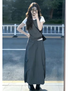 NIUVIES | New Grey Tank Dress Summer Womens 3-Piece Set