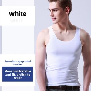 Mens Seamless Fitness Tank Top