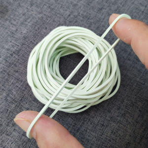 300 Pcs White Nature Rubber Bands 50MM/1.97 Inch School Office Home Industrial Strong Elastic Rubber Band ring Package Supplies