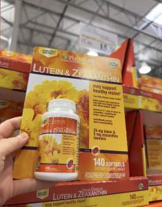 Trunature Lutein & Zeaxanthin viên nang mềm hỗ trợ thị lực 140 viên