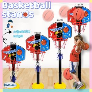 Oldlaiben Kids Mini Basketball Stand Full Set Adjustable Hoop Board Basket Ball Net Children Indoor OutdoorToy