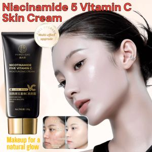 ครีมวิตามินซีไนอาซินาไมด์ ไฟว์ ทาผิวขาว แก้ฝ้าบนหน้า เติมเต็มความชุ่มชื้นแก่ผิว